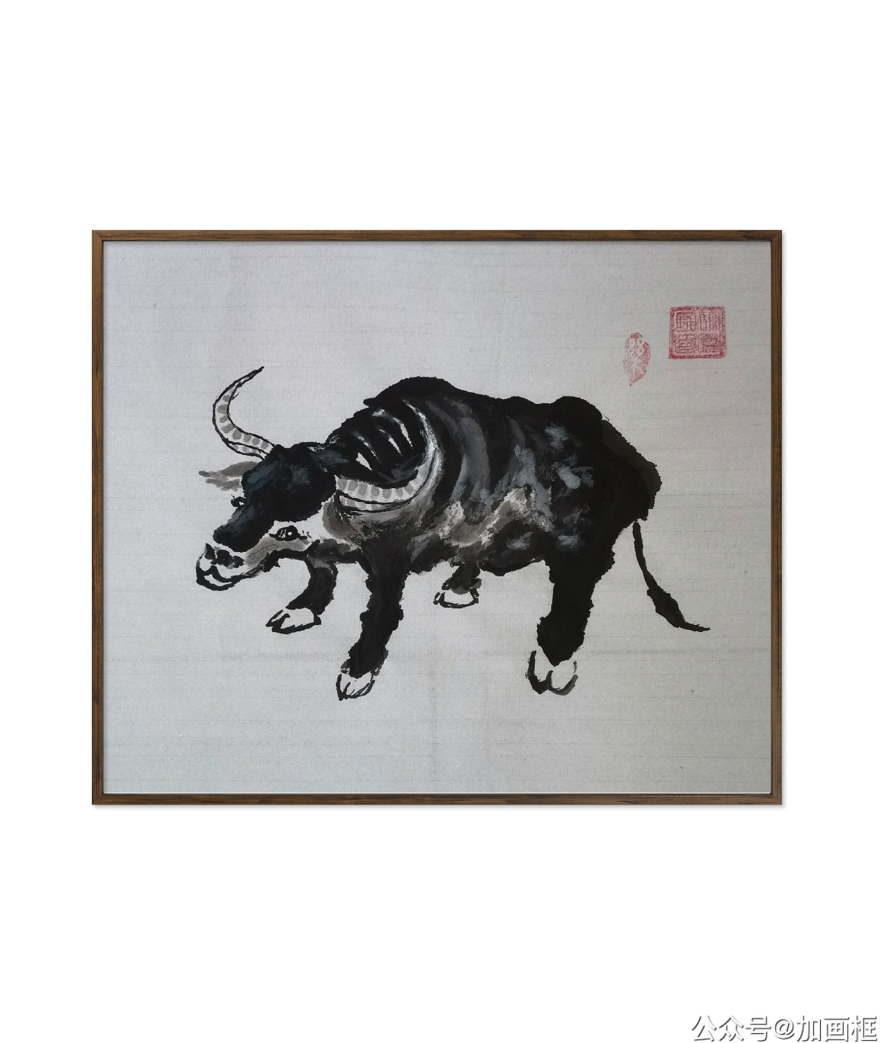 绘画正文 1楼 文友:东方木然2021-02-24 07:56:24 牛眼炯炯牛角弯弯