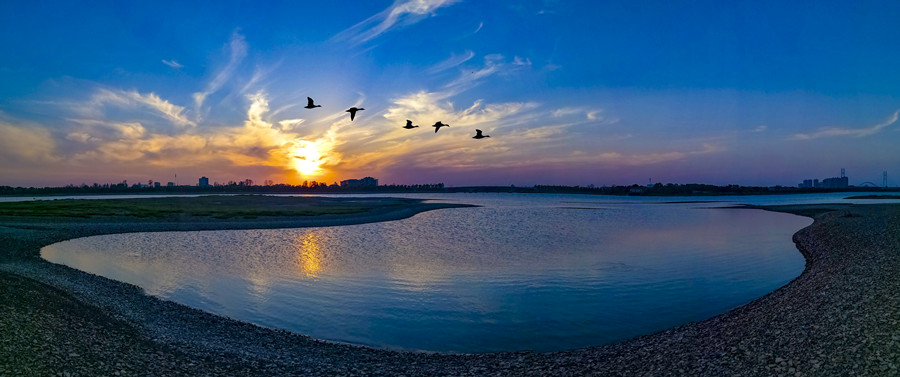 重阳节《生态祥和八里湖》     罗匡龙  摄 拍摄地：江西九江：拍摄时间2018.10.11电话 13870278266.jpg